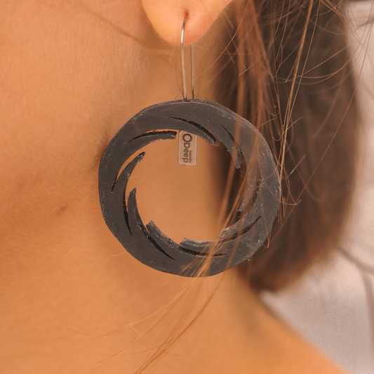 Classic Black Earrings